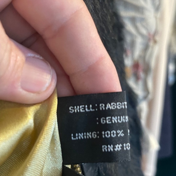 Vintage Baby Phat rabbit fur coat - Picture 7 of 10